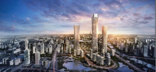 寶能&middot;鄭州中心│"黨報看寶能"系列報道四:藍圖已繪就 躬行在當下--地標三塔開工后記